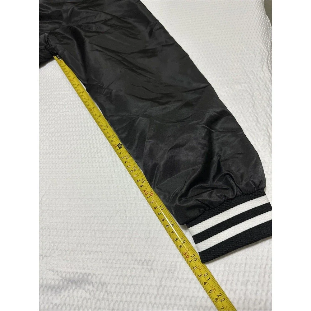 NWT Shaka Wear Bomber Jacket, Black Size X-Large